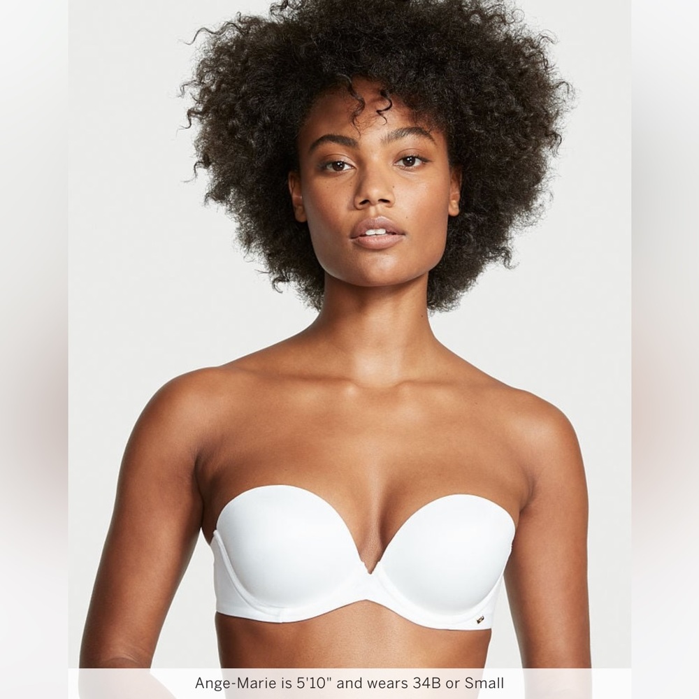 NWT Victoria’s Secret VERY SEXY Push-Up Strapless Bra With Adjustable Straps